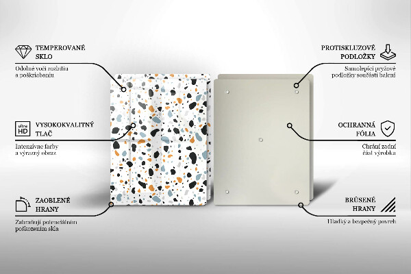 Deska za sporák Dekorativní kamenina