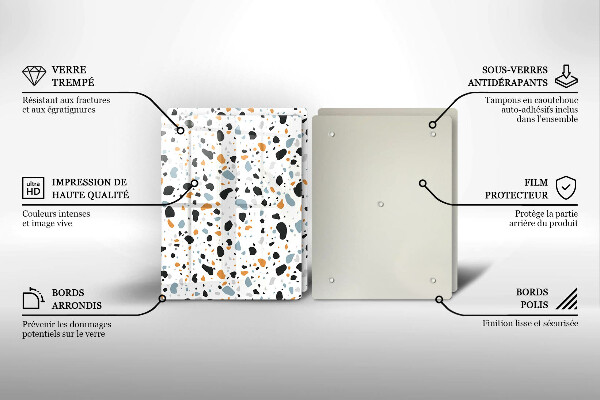 Deska za sporák Dekorativní kamenina