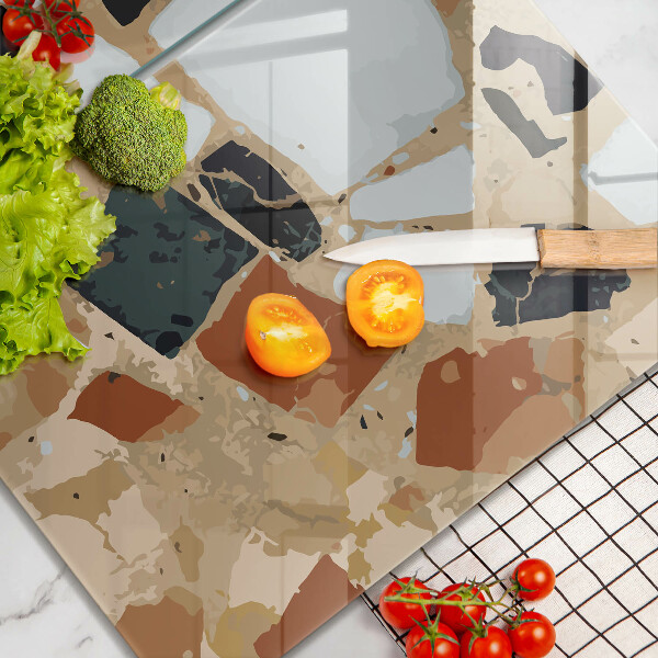 Deska za sporák Dekorativní kameny talíř