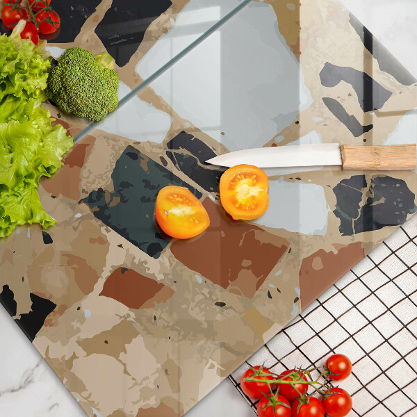 Deska za sporák Dekorativní kameny talíř