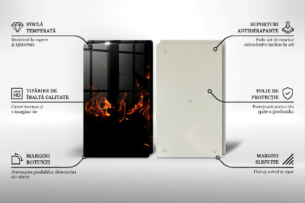 Deska za sporák Zapal živý plamen