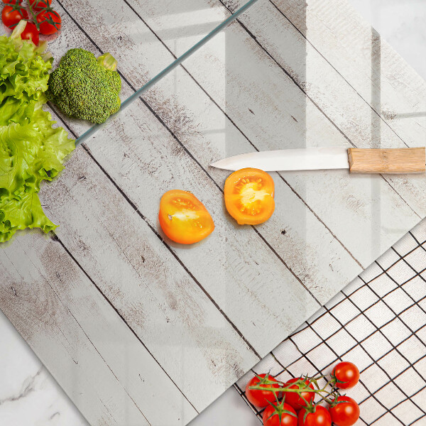 Skleněná deska za sporák Staré dřevěné desky