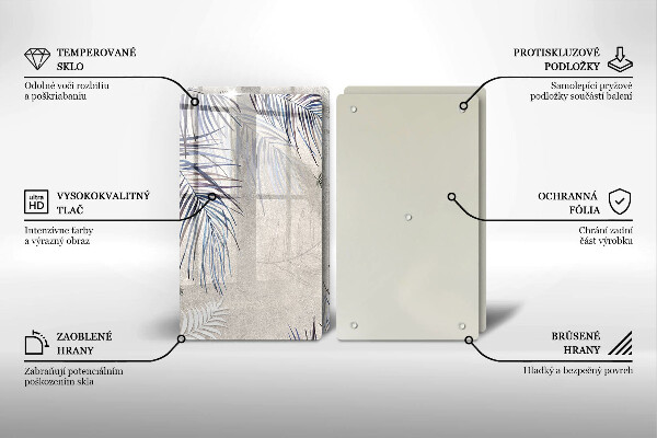 Deska za sporák Subtilní listy