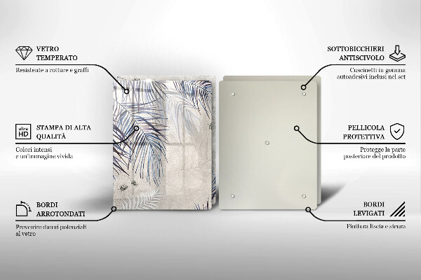 Deska za sporák Subtilní listy