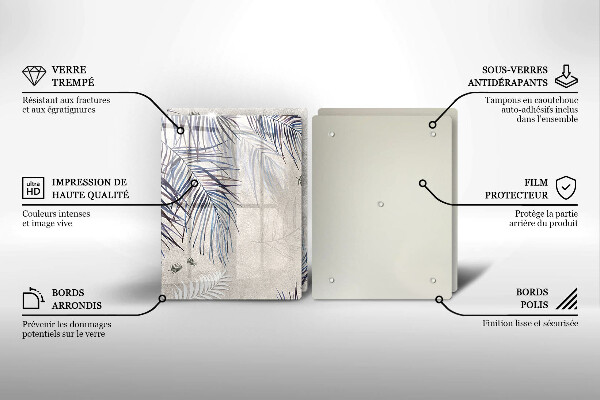 Deska za sporák Subtilní listy