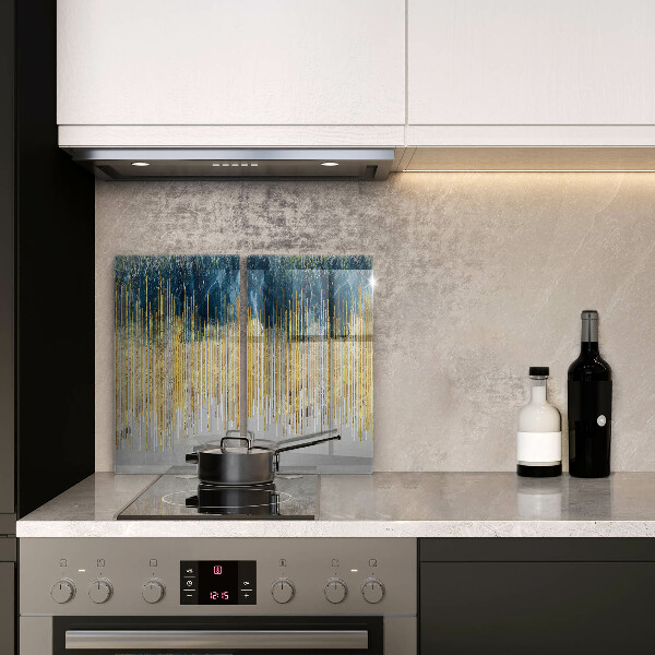 Sklo za varnou desku Designérská abstrakce