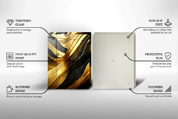 Sklo za varnou desku Elegantní abstrakce