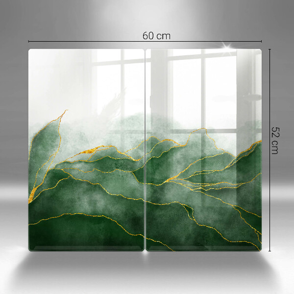 Sklo za varnou desku Abstraktní příroda