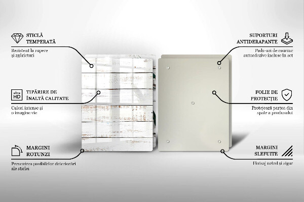 Sklo za varnou desku Staré desky a listy