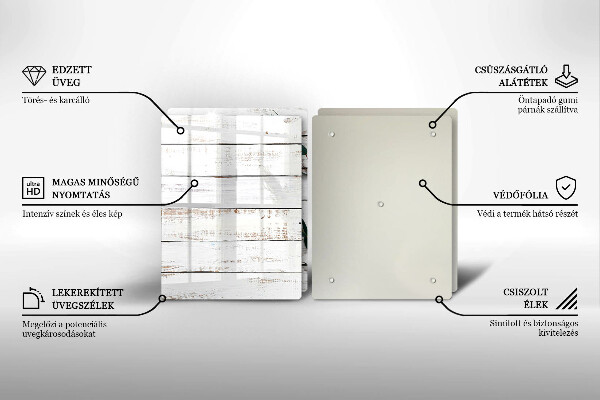Sklo za varnou desku Staré desky a listy