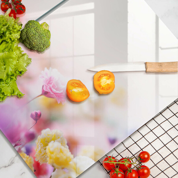 Sklo za varnou desku Květinová louka