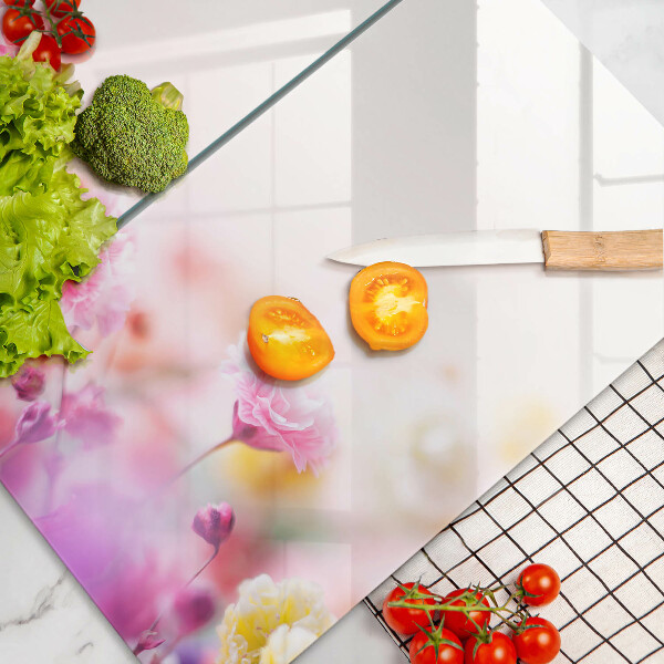 Sklo za varnou desku Květinová louka