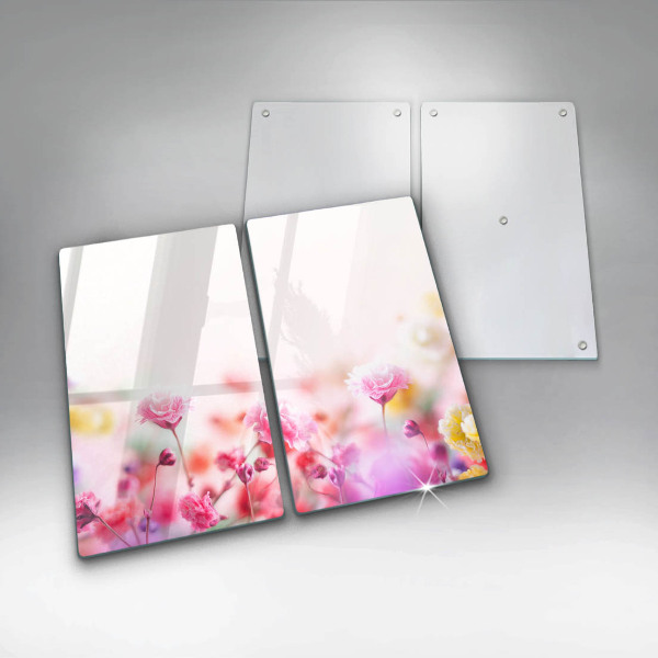 Sklo za varnou desku Květinová louka