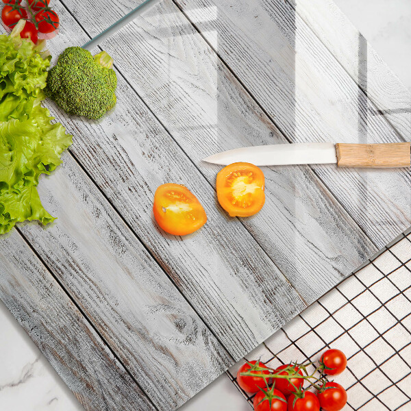 Sklo za varnou desku Světlé dřevěné desky