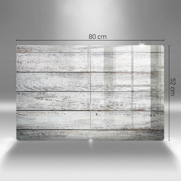 Sklo za varnou desku Světlé dřevěné desky