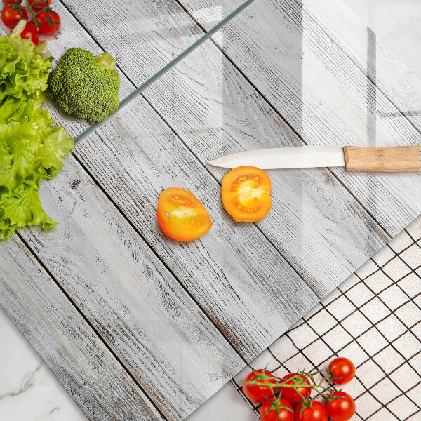 Sklo za varnou desku Světlé dřevěné desky