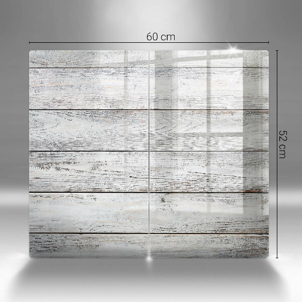 Sklo za varnou desku Světlé dřevěné desky