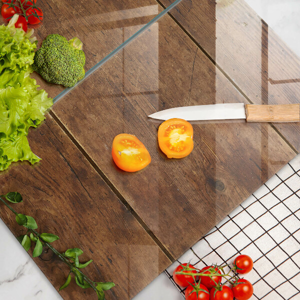 Skleněná deska za sporák Dřevěné desky a listy