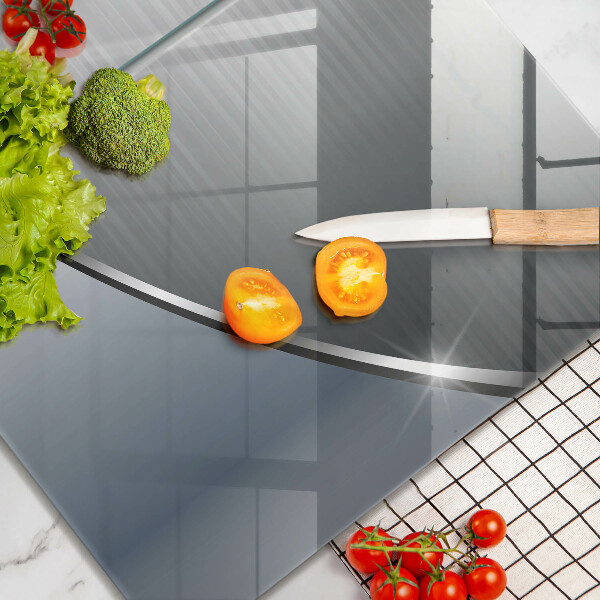 Skleněná deska za sporák Kovový abstrakce vzor