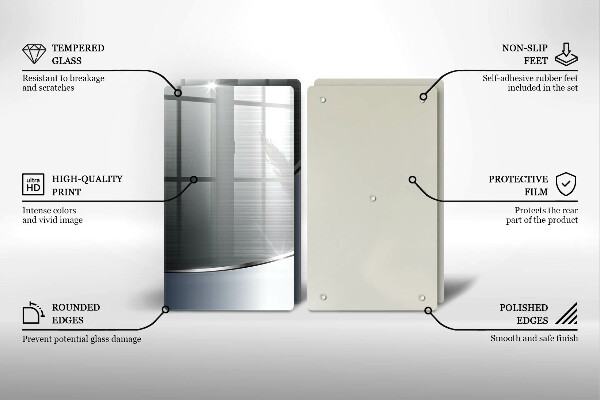 Skleněná deska za sporák Kovový abstrakce vzor