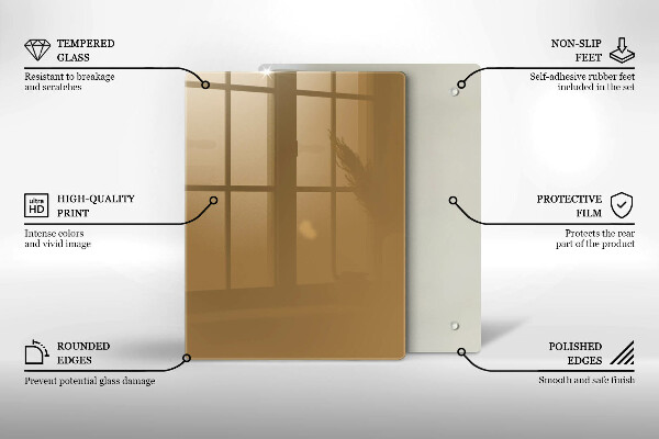 Kryt na varnou desku Barva béžová