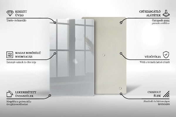 Kryt na varnou desku Šedá barva