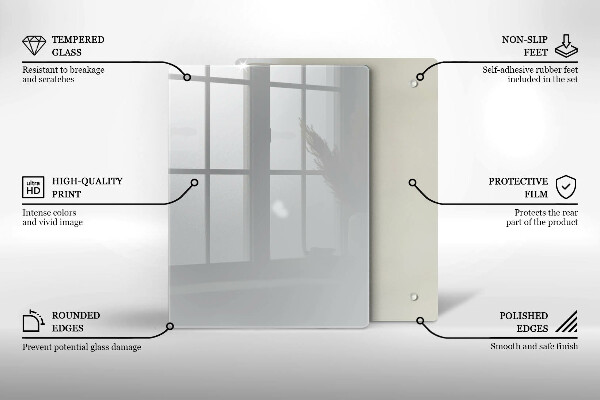 Kryt na varnou desku Šedá barva