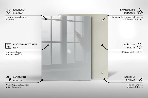 Kryt na varnou desku Šedá barva