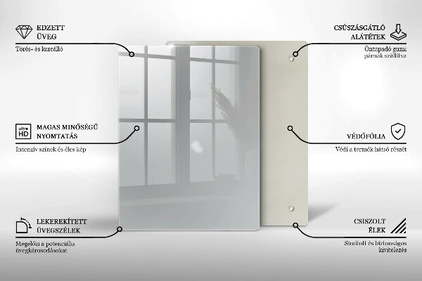 Kryt na varnou desku Šedá barva