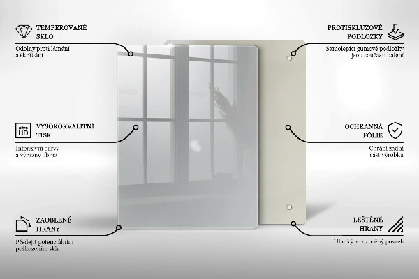 Kryt na varnou desku Šedá barva