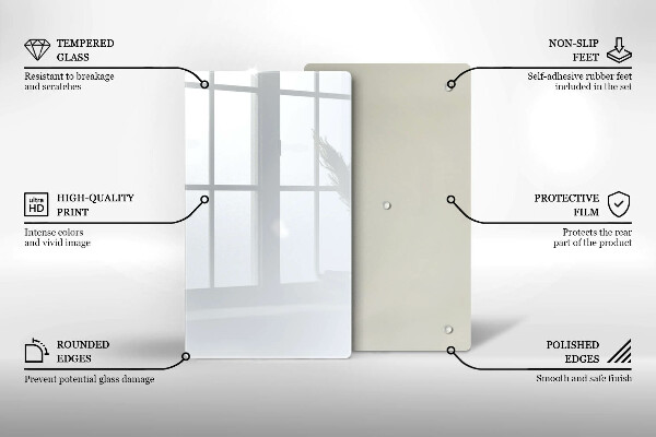 Kryt na varnou desku Bílá barva