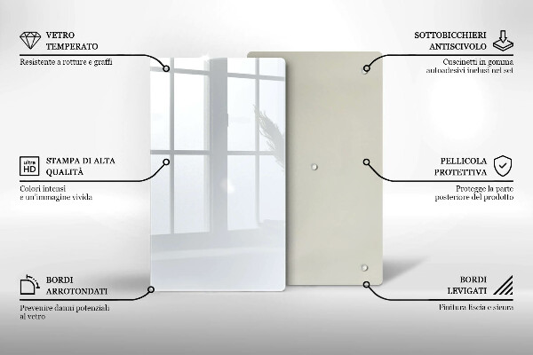 Kryt na varnou desku Bílá barva