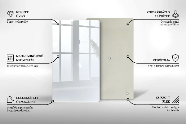 Kryt na varnou desku Bílá barva