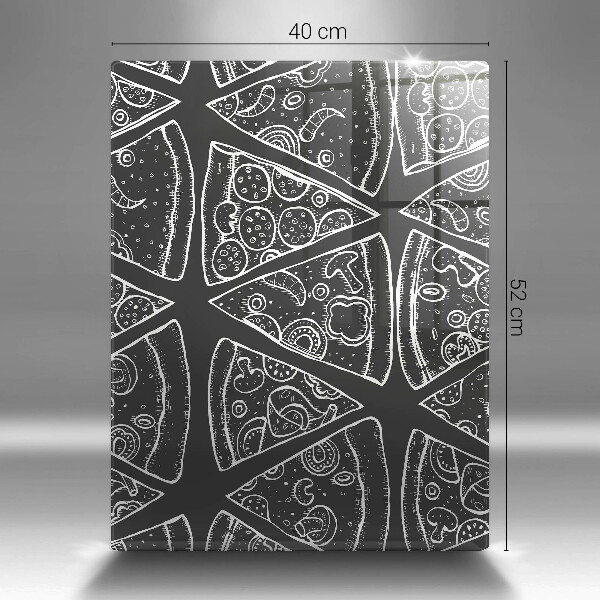 Kryt na varnou desku Pizza ilustrace