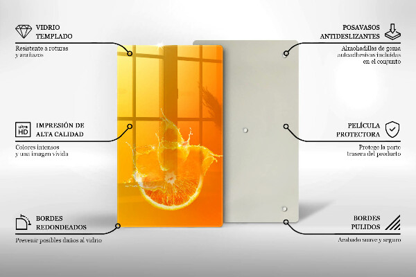Kryt na varnou desku Šťavnaté oranžové ovoce