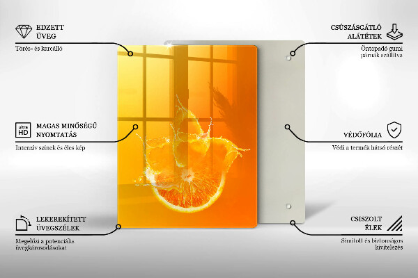 Kryt na varnou desku Šťavnaté oranžové ovoce