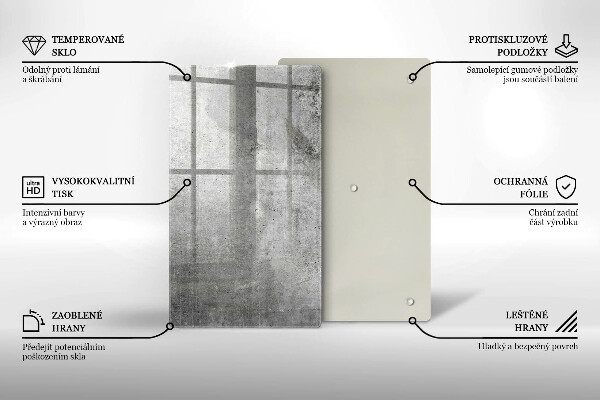 Kryt na varnou desku Betonová textura