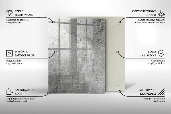 Kryt na varnou desku Betonová textura