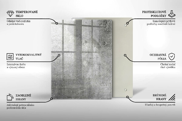 Kryt na varnou desku Betonová textura