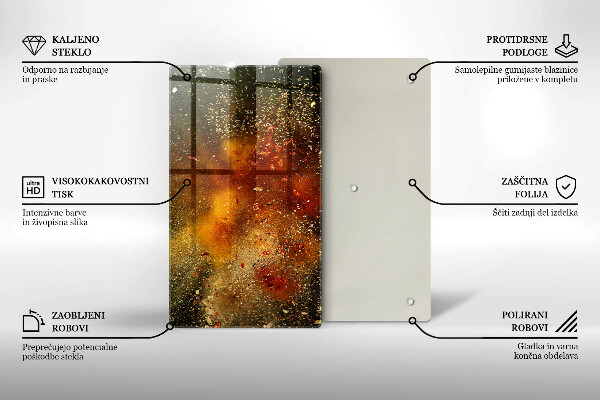 Kryt na varnou desku Barevné koření