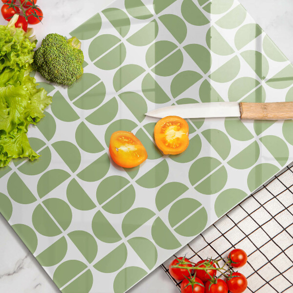 Sklo za sporák Vzor boho tvarů