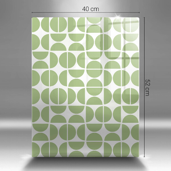 Sklo za sporák Vzor boho tvarů