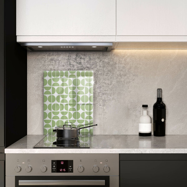 Sklo za sporák Vzor boho tvarů