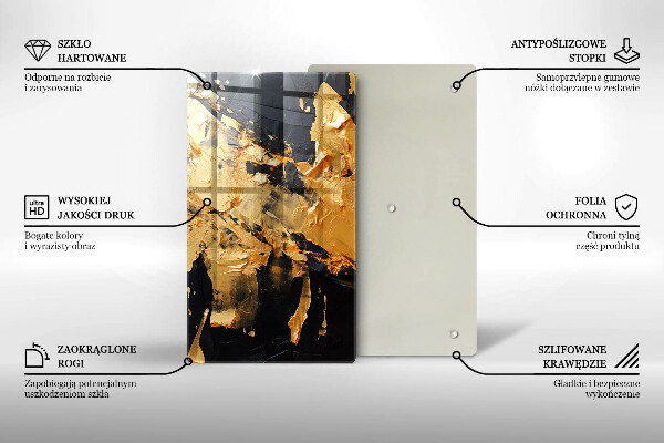 Kryt na varnou desku Elegantní barva textury