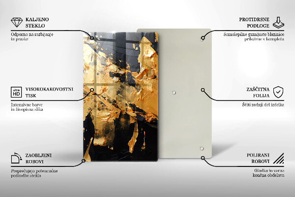 Kryt na varnou desku Elegantní barva textury