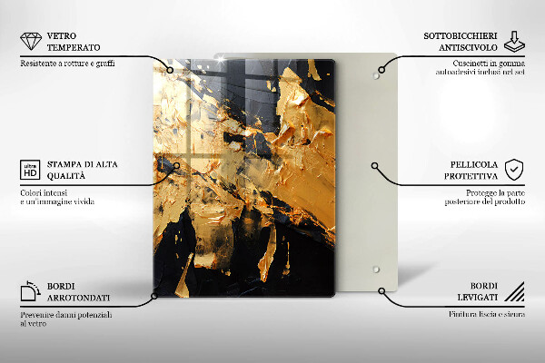 Kryt na varnou desku Elegantní barva textury