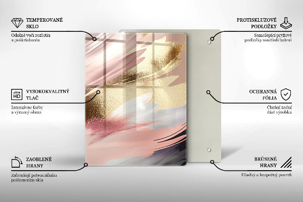 Kryt na varnou desku Pastelové skvrny