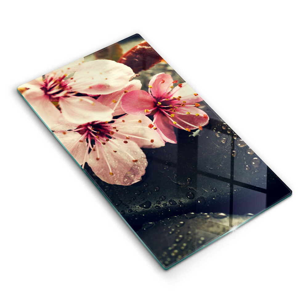 Kryt na varnou desku Květiny zenové kameny