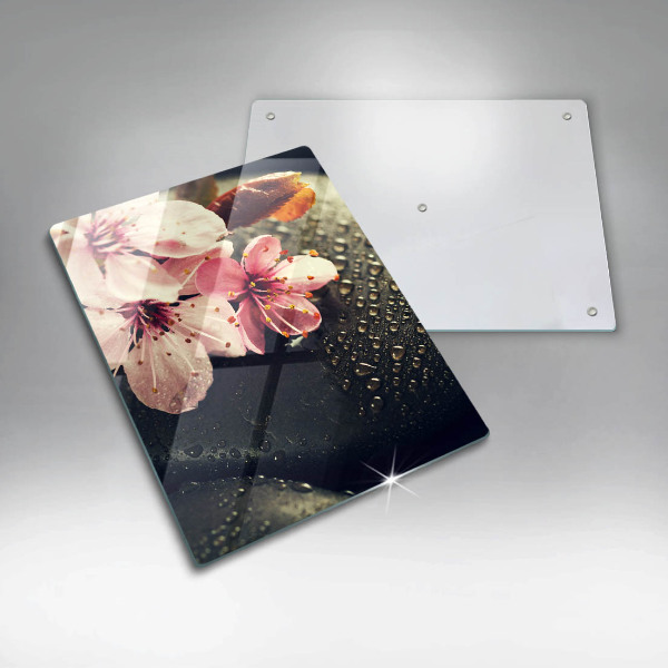 Kryt na varnou desku Květiny zenové kameny