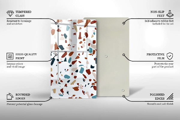 Kryt na varnou desku Dekorativní kámen